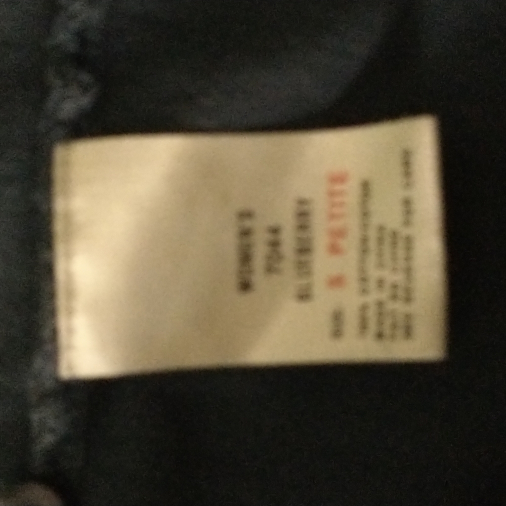 Woolrich women's size SP cotton blueberry Tee - Picture 9 of 11
